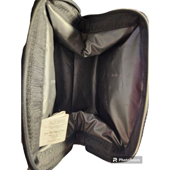 Fit & Fresh Coral and Teal Zip‎ Top Insulated Lunch Tote Bag - Picture 3 of 3